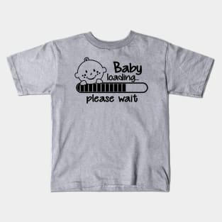 Baby loading... please wait Kids T-Shirt